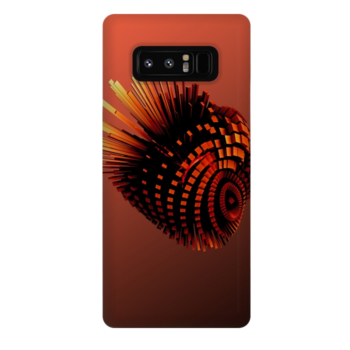 Galaxy Note 8 StrongFit Your Bronze Cyborg Heart by Adoryanti