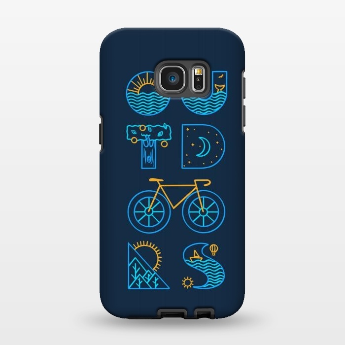 Galaxy S7 EDGE StrongFit Outdoors by Coffee Man