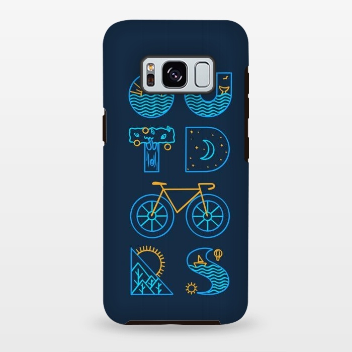 Galaxy S8 plus StrongFit Outdoors by Coffee Man