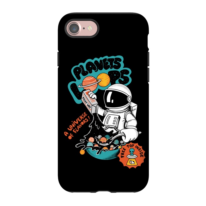 iPhone 7 StrongFit Planets loops by Coffee Man