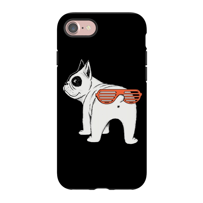 iPhone 7 StrongFit Dog second face by Coffee Man
