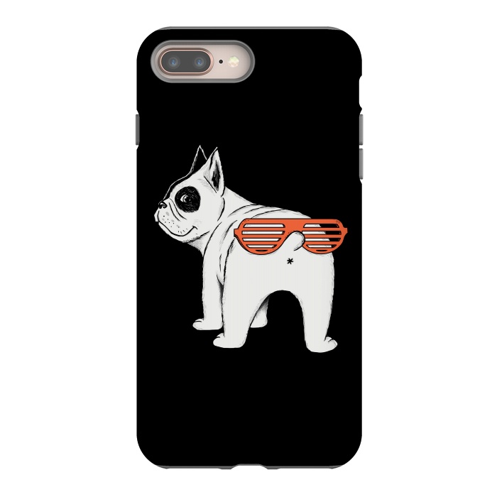 iPhone 7 plus StrongFit Dog second face by Coffee Man