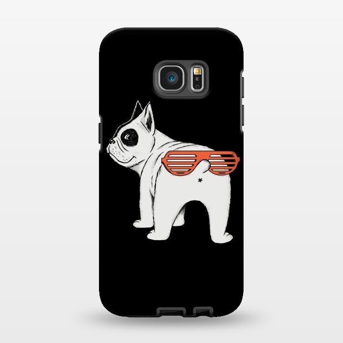 Galaxy S7 EDGE StrongFit Dog second face by Coffee Man