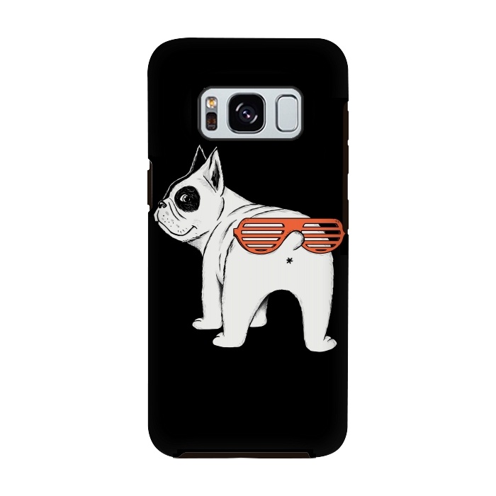 Galaxy S8 StrongFit Dog second face by Coffee Man
