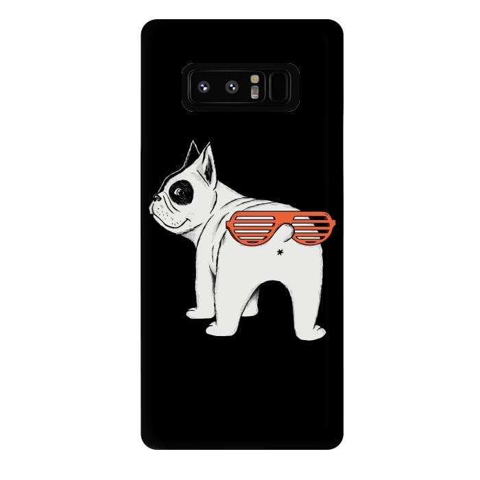 Galaxy Note 8 StrongFit Dog second face by Coffee Man
