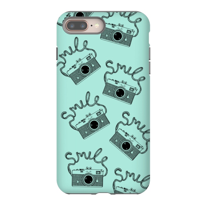 iPhone 7 plus StrongFit Smile pattern by Coffee Man