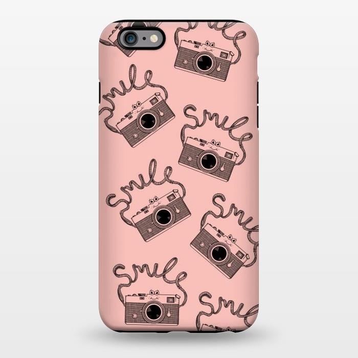 iPhone 6/6s plus StrongFit Smile pattern rose by Coffee Man