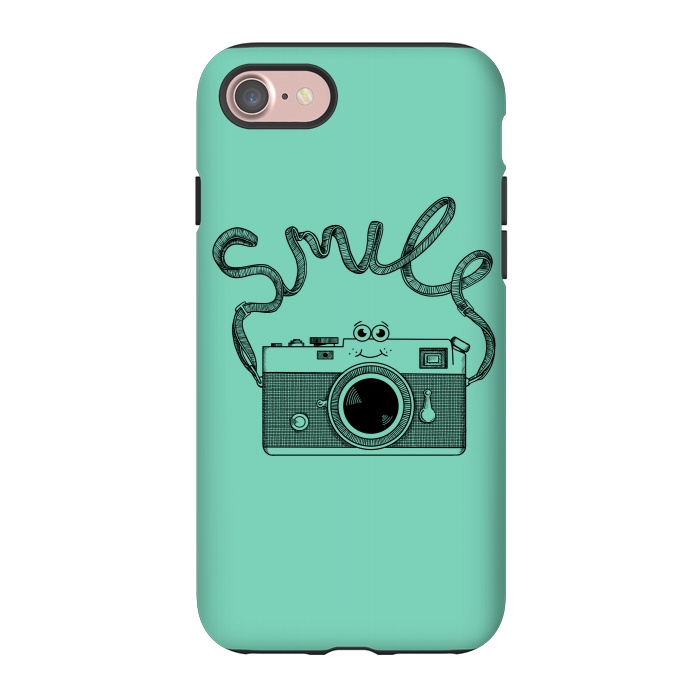 iPhone 7 StrongFit Smile by Coffee Man