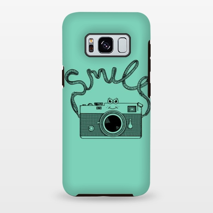 Galaxy S8 plus StrongFit Smile by Coffee Man