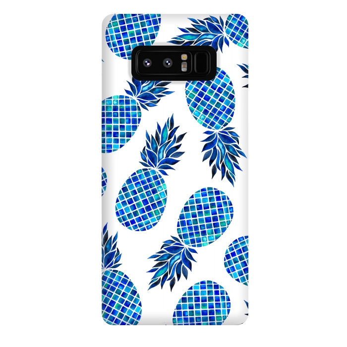 Galaxy Note 8 StrongFit Sea Pineapples by Amaya Brydon