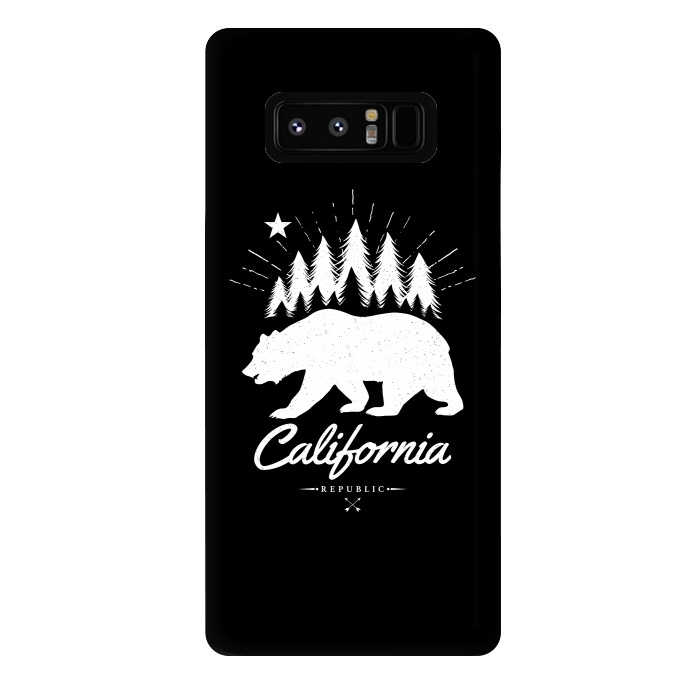 Galaxy Note 8 StrongFit California Republic by Mitxel Gonzalez