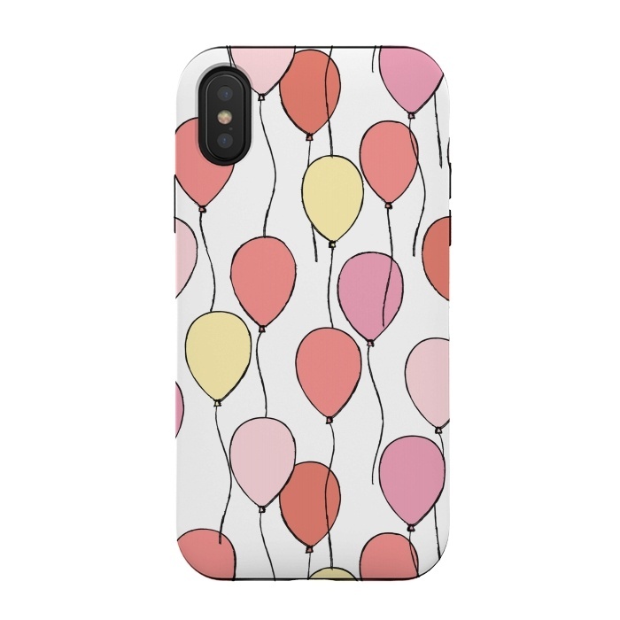 iPhone Xs / X StrongFit 99 Ballons by Martina
