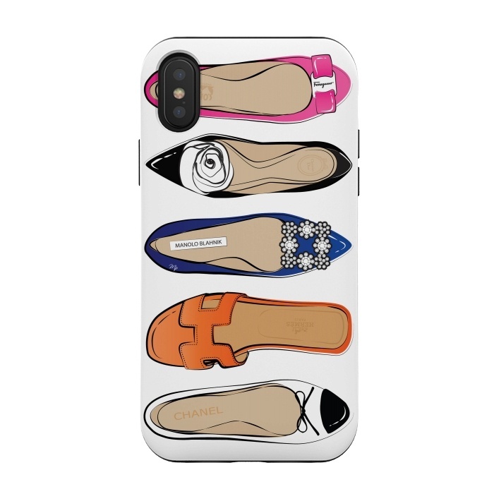 iPhone Xs / X StrongFit Designer Shoes by Martina