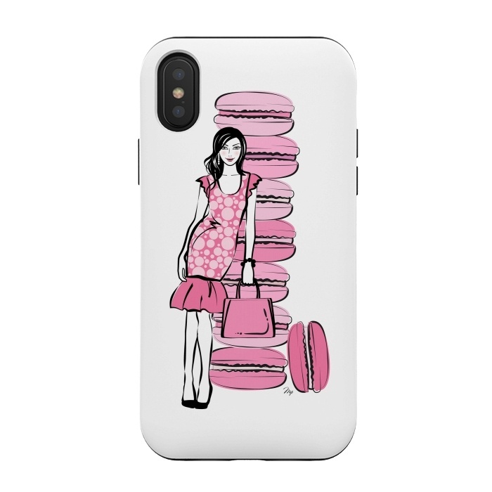 iPhone Xs / X StrongFit Macaron Lover by Martina