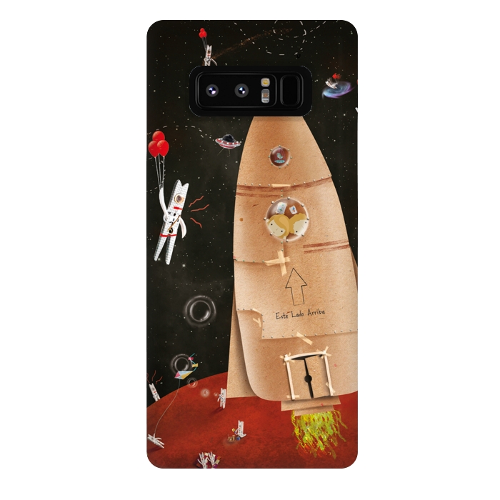 Galaxy Note 8 StrongFit Where do The Martians Come From by Alejandro Orjuela