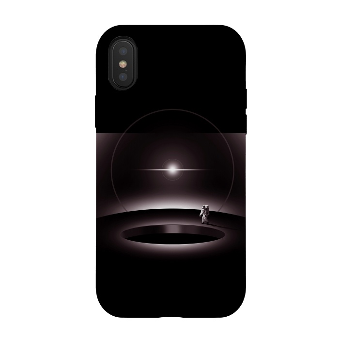 iPhone Xs / X StrongFit Black Hole by Steven Toang