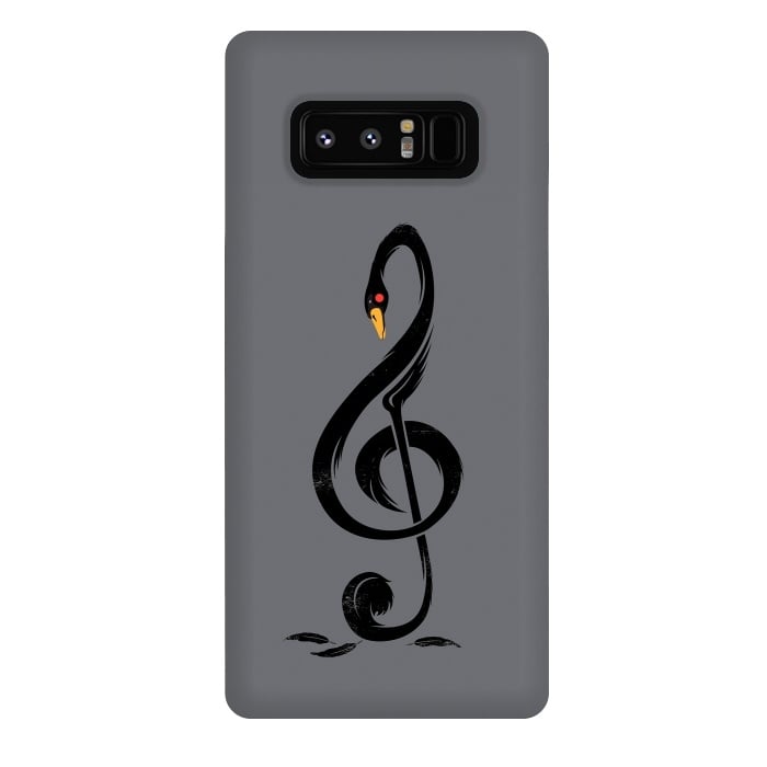 Galaxy Note 8 StrongFit Black Swan's Melody by Steven Toang