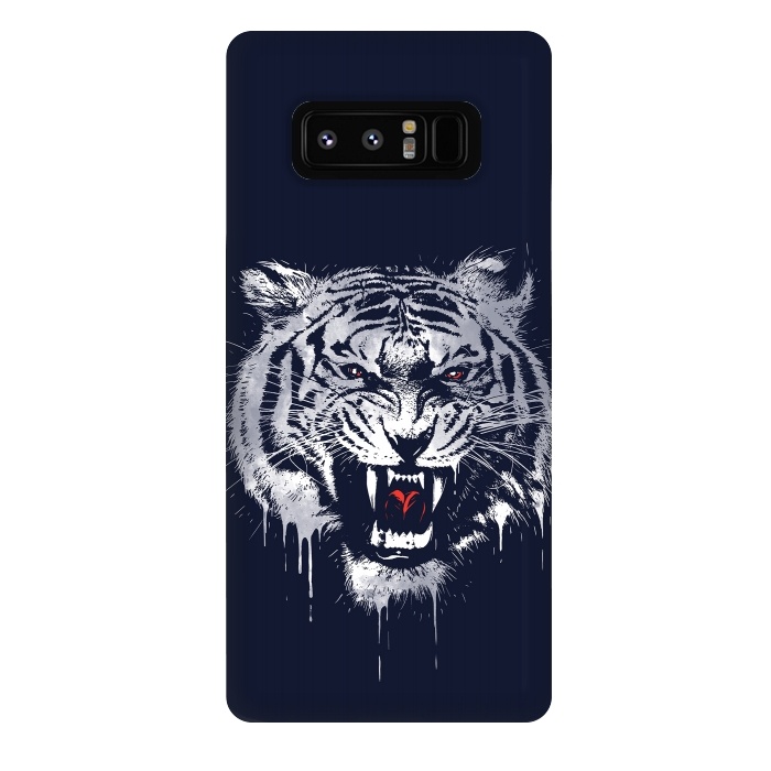 Galaxy Note 8 StrongFit Melting Tiger by Steven Toang