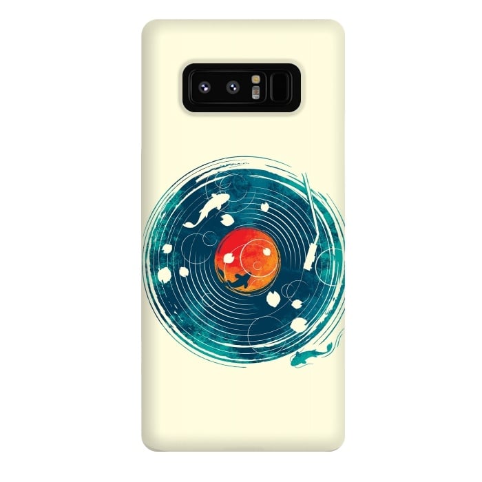 Galaxy Note 8 StrongFit Pond of Music by Steven Toang