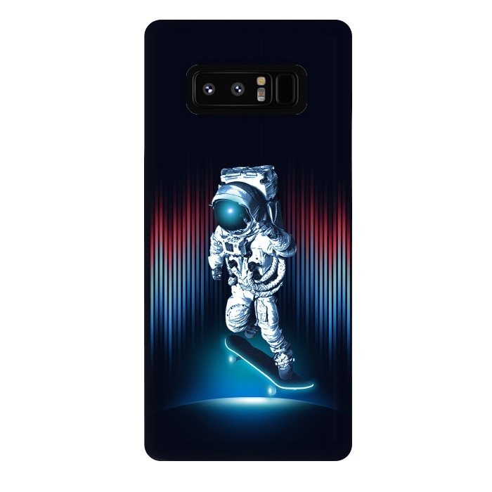 Galaxy Note 8 StrongFit Space Skater by Steven Toang