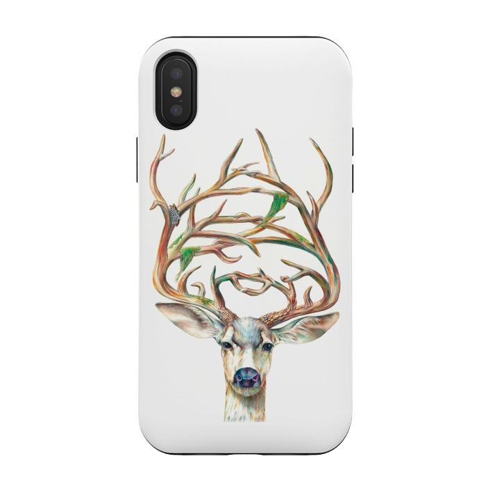 iPhone Xs / X StrongFit Buck by Brandon Keehner