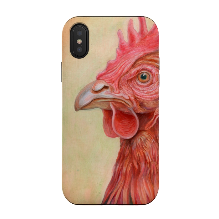 iPhone Xs / X StrongFit Chicken by Brandon Keehner