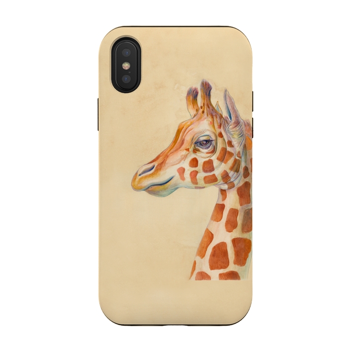 iPhone Xs / X StrongFit Giraffe Profile by Brandon Keehner