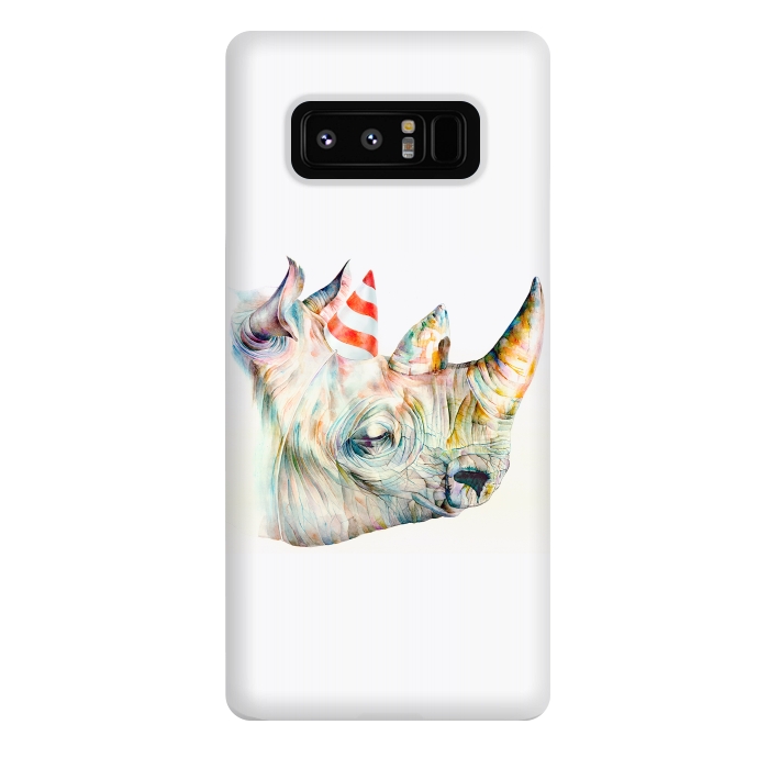 Galaxy Note 8 StrongFit Rhino's Birthday by Brandon Keehner