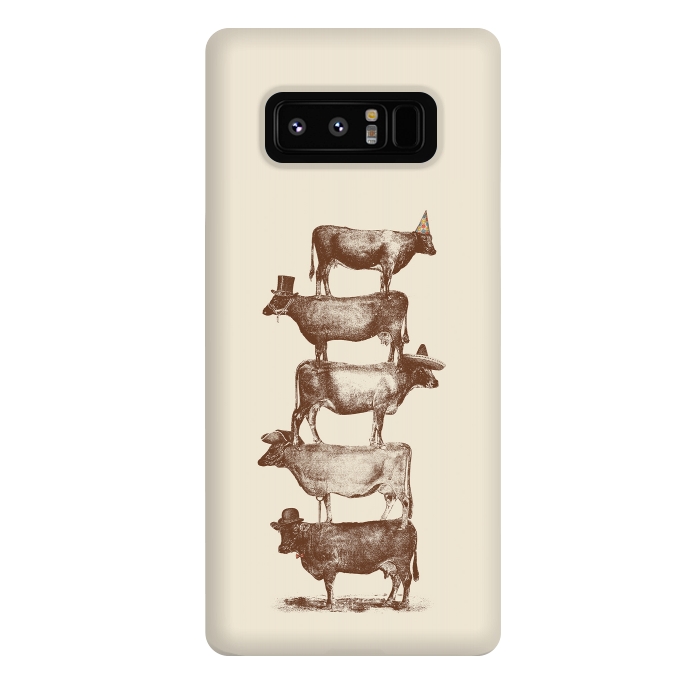 Galaxy Note 8 StrongFit Cow Cow Nuts by Florent Bodart