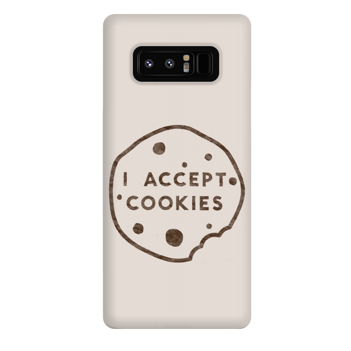 Galaxy Note 8 StrongFit I Accept Cookies by Florent Bodart