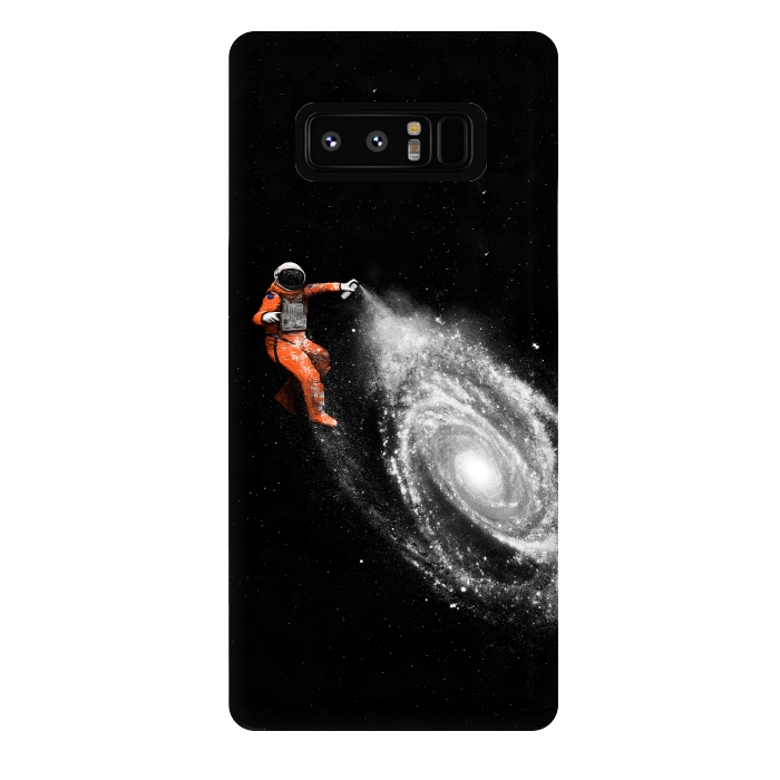 Galaxy Note 8 StrongFit Space Art by Florent Bodart