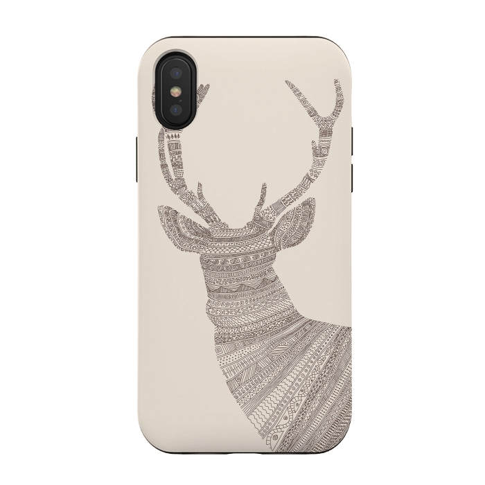 iPhone Xs / X StrongFit Stag by Florent Bodart