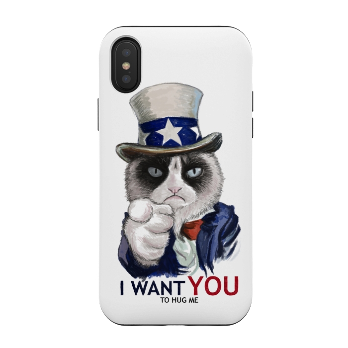 iPhone Xs / X StrongFit I Want You by Tummeow