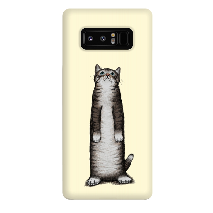 Galaxy Note 8 StrongFit Look Cat by Tummeow