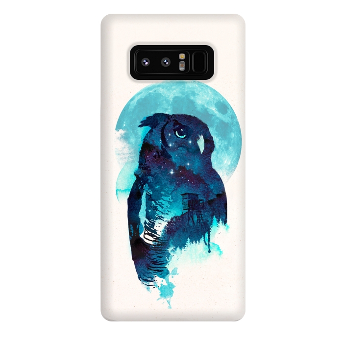 Galaxy Note 8 StrongFit Midnight Owl by Róbert Farkas