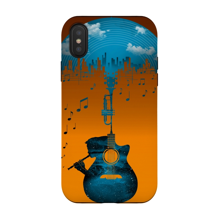 iPhone Xs / X StrongFit Music Cover by Jay Maninang