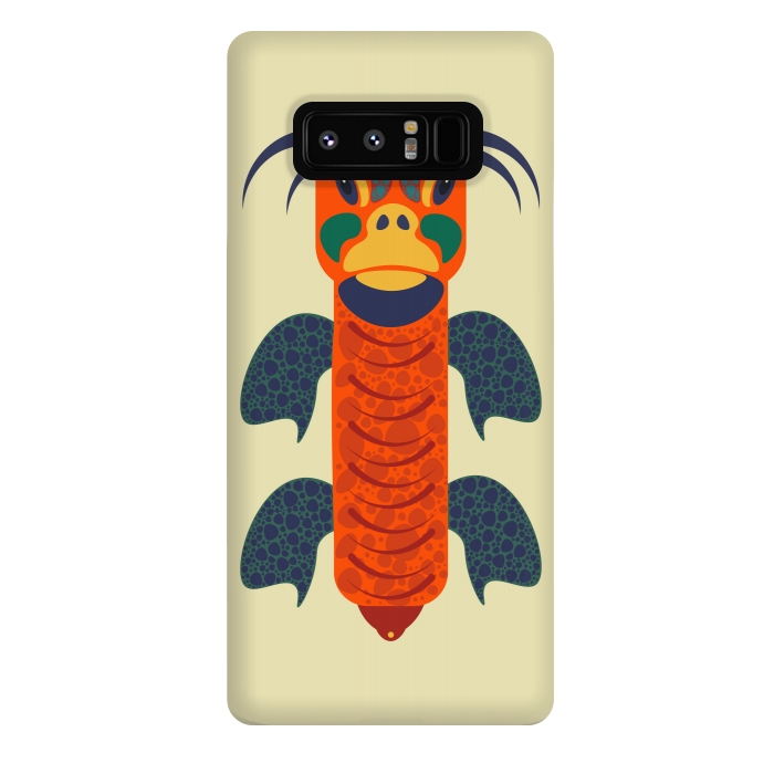 Galaxy Note 8 StrongFit Tortoise-orange by Parag K