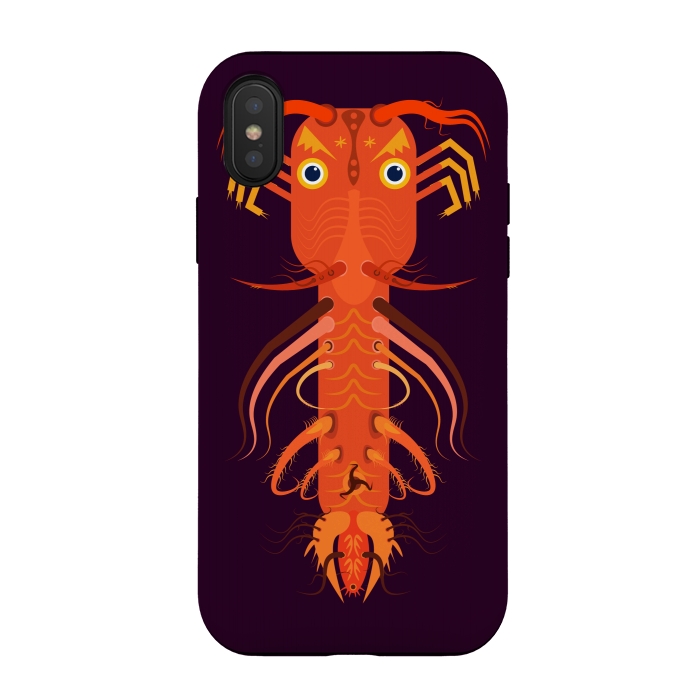 iPhone Xs / X StrongFit Prawn by Parag K
