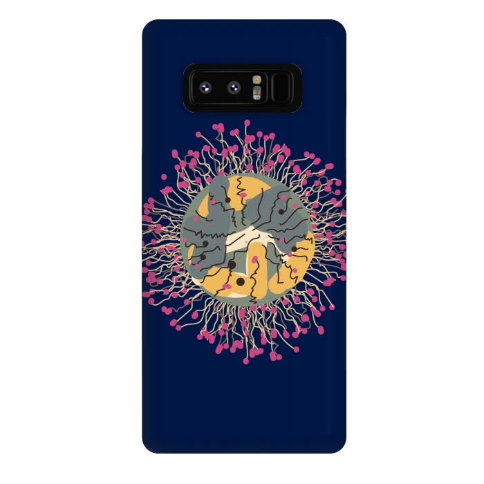 Galaxy Note 8 StrongFit Meduse-fleur by Parag K