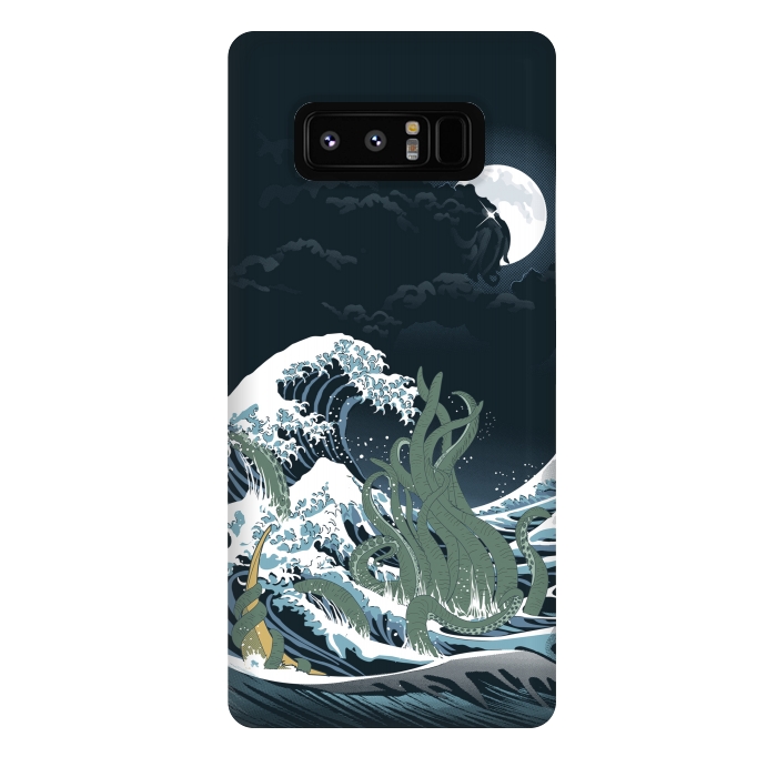 Galaxy Note 8 StrongFit The Wave off R'lyeh  by Samiel Art