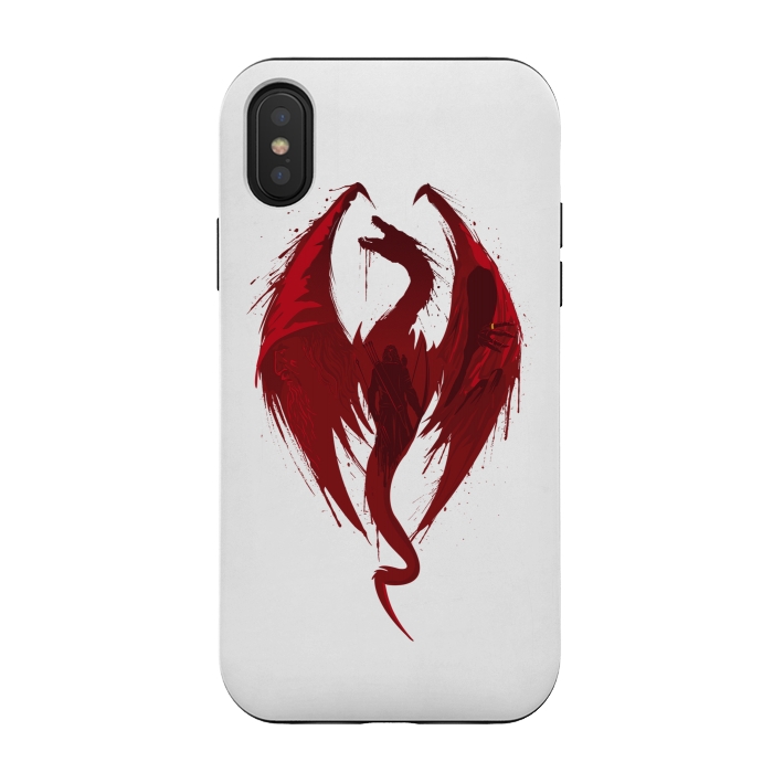 iPhone Xs / X StrongFit Dragon's Bane by Samiel Art