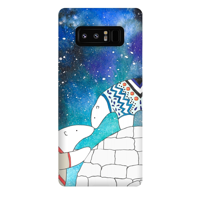 Galaxy Note 8 StrongFit Love Under The Stars by Amaya Brydon