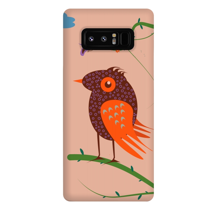 Galaxy Note 8 StrongFit Bird by Parag K