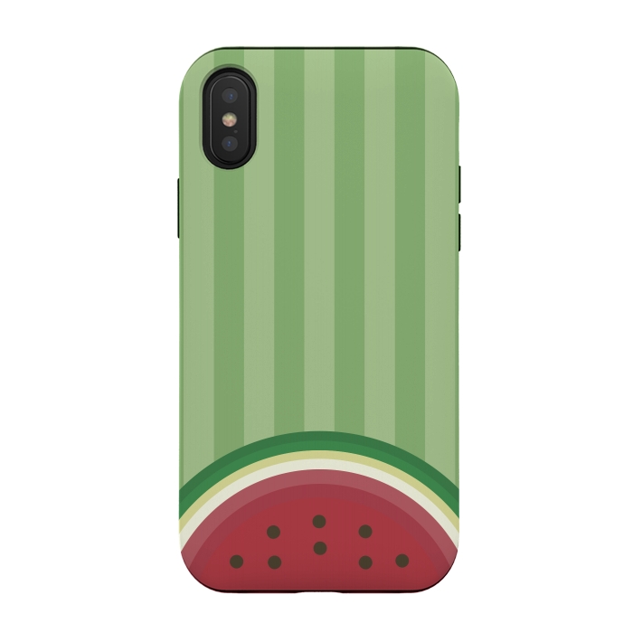 iPhone Xs / X StrongFit Watermelon Pop by Dellán