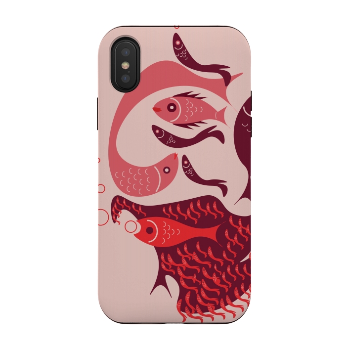 iPhone Xs / X StrongFit Fishman by Parag K
