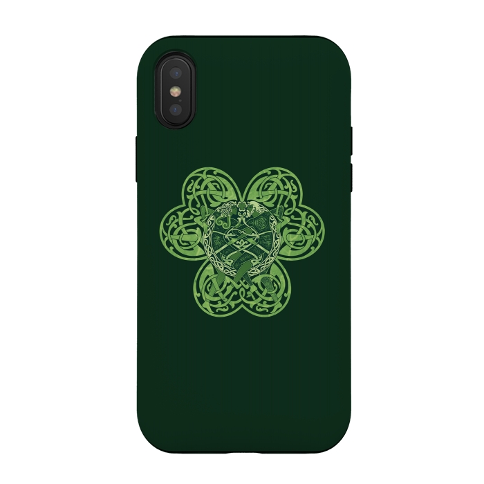 iPhone Xs / X StrongFit CLOVER by RAIDHO