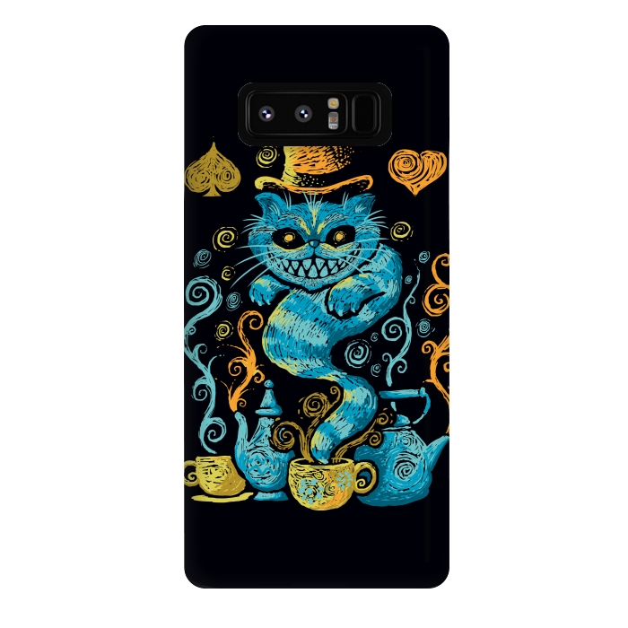 Galaxy Note 8 StrongFit Wonderland Impressions by Q-Artwork