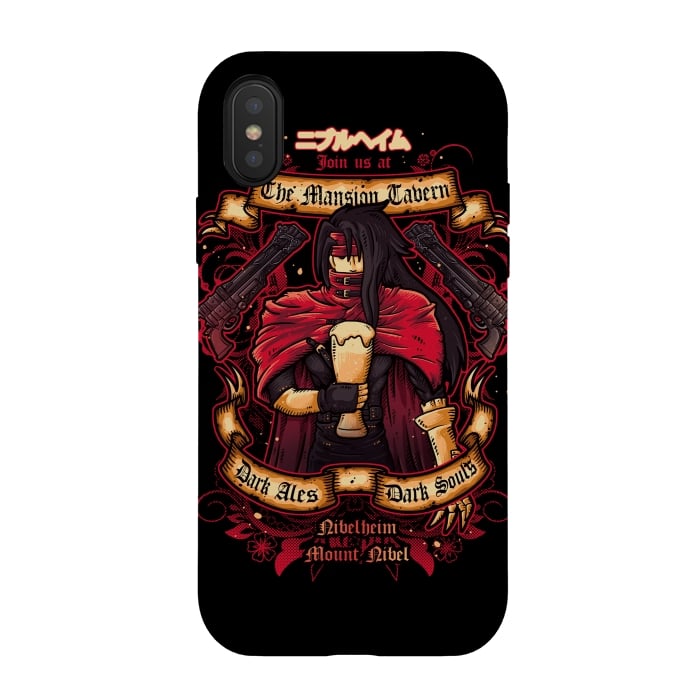 iPhone Xs / X StrongFit The Mansion Tavern by Q-Artwork
