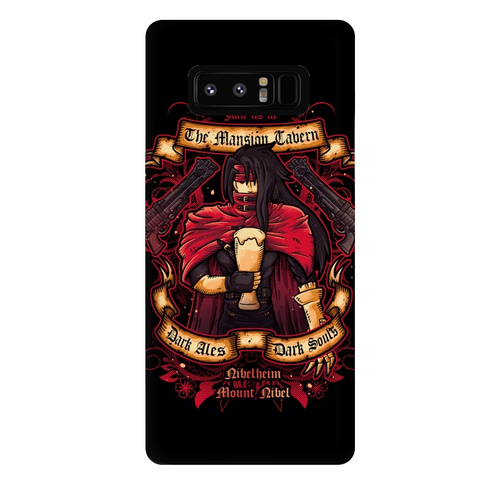 Galaxy Note 8 StrongFit The Mansion Tavern by Q-Artwork