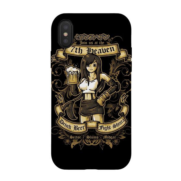 iPhone Xs / X StrongFit 7th Heaven by Q-Artwork